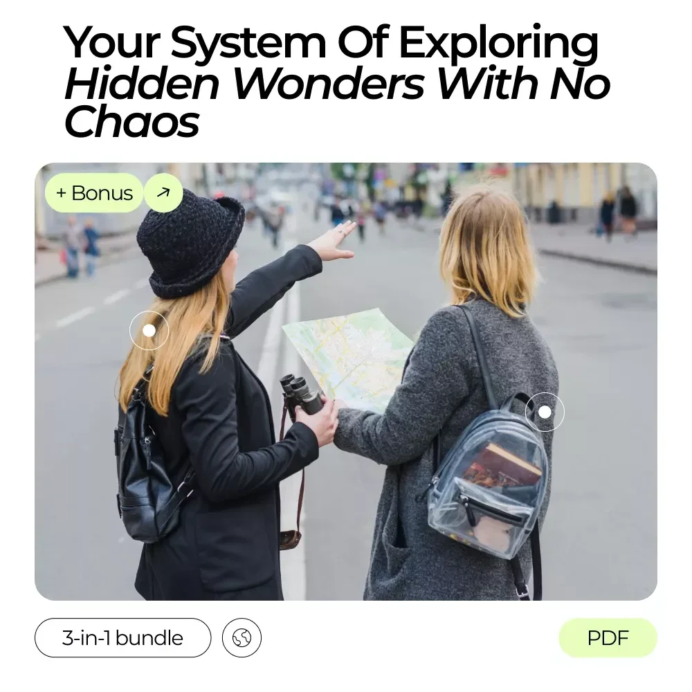Your System of Exploring Hidden Wonders with No Chaos | 3-in-1 Digital Travel Bundle — video