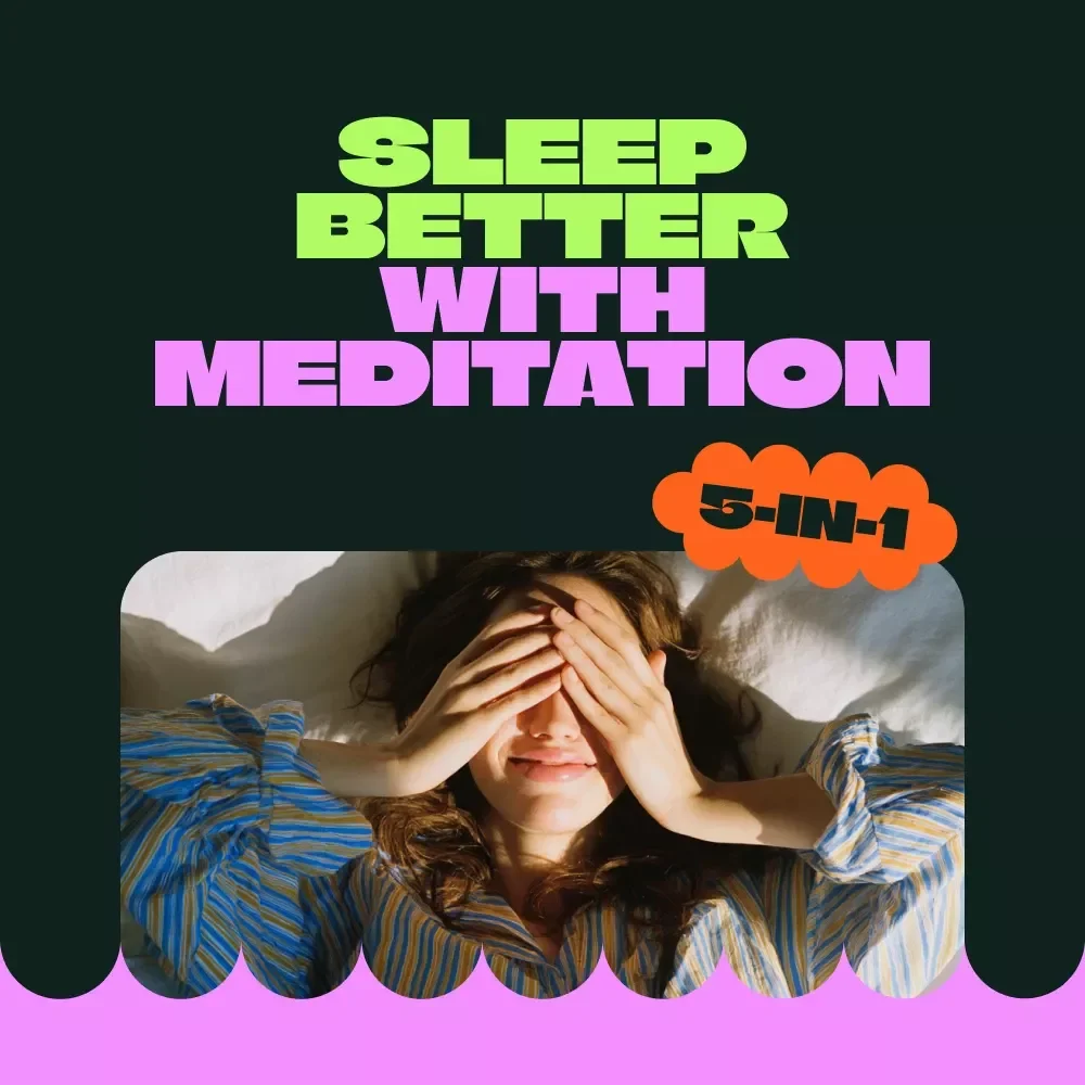 Sleep Better with Meditation Mastery Kit - 5-in-1 Bundle for Deep Restful Sleep — video