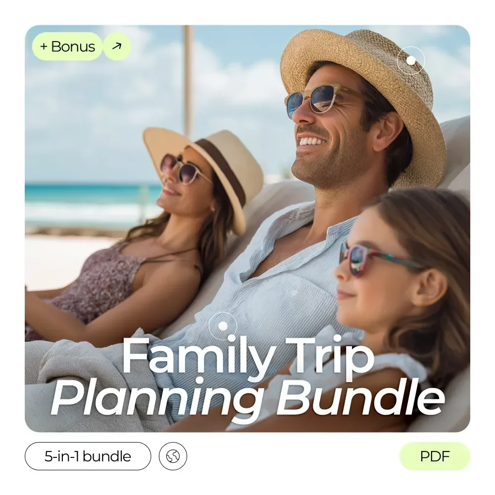 Family Trip Planning Bundle for All-Ages | Multigenerational Family Vacation Ideas — video