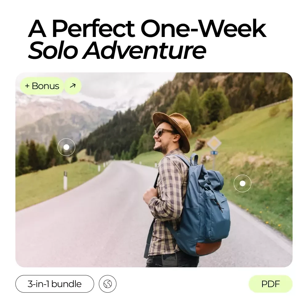 Your Bundle for a Perfect One-Week Solo Adventure | 3-in-1 Digital Downloads — video