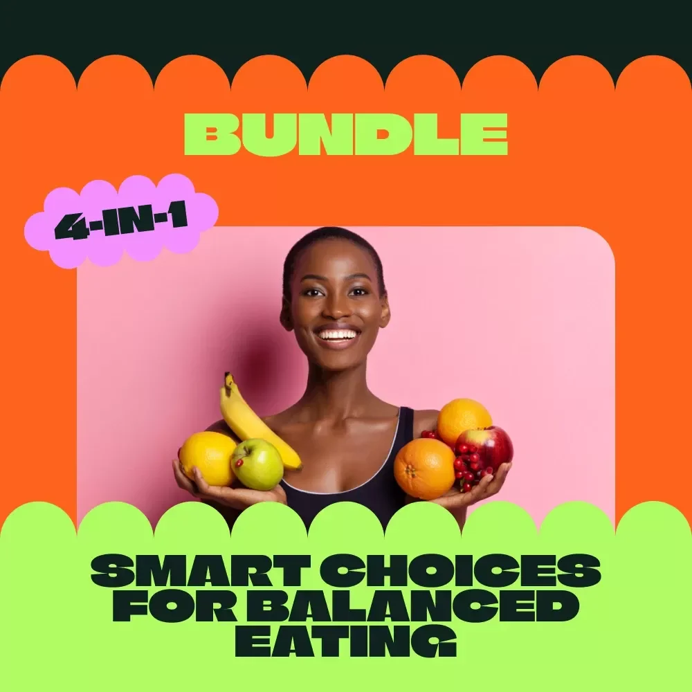 Smart Choices for Balanced Eating Bundle - 4-in-1 Digital Download Guides, eBooks & Checklists — video