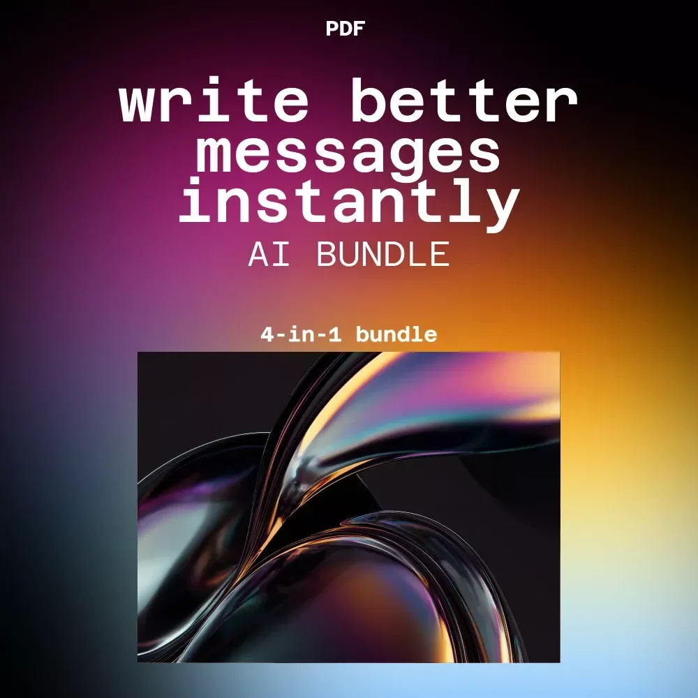 Write Better Messages Instantly: AI Bundle | AI-Assisted Communication & Messaging — video