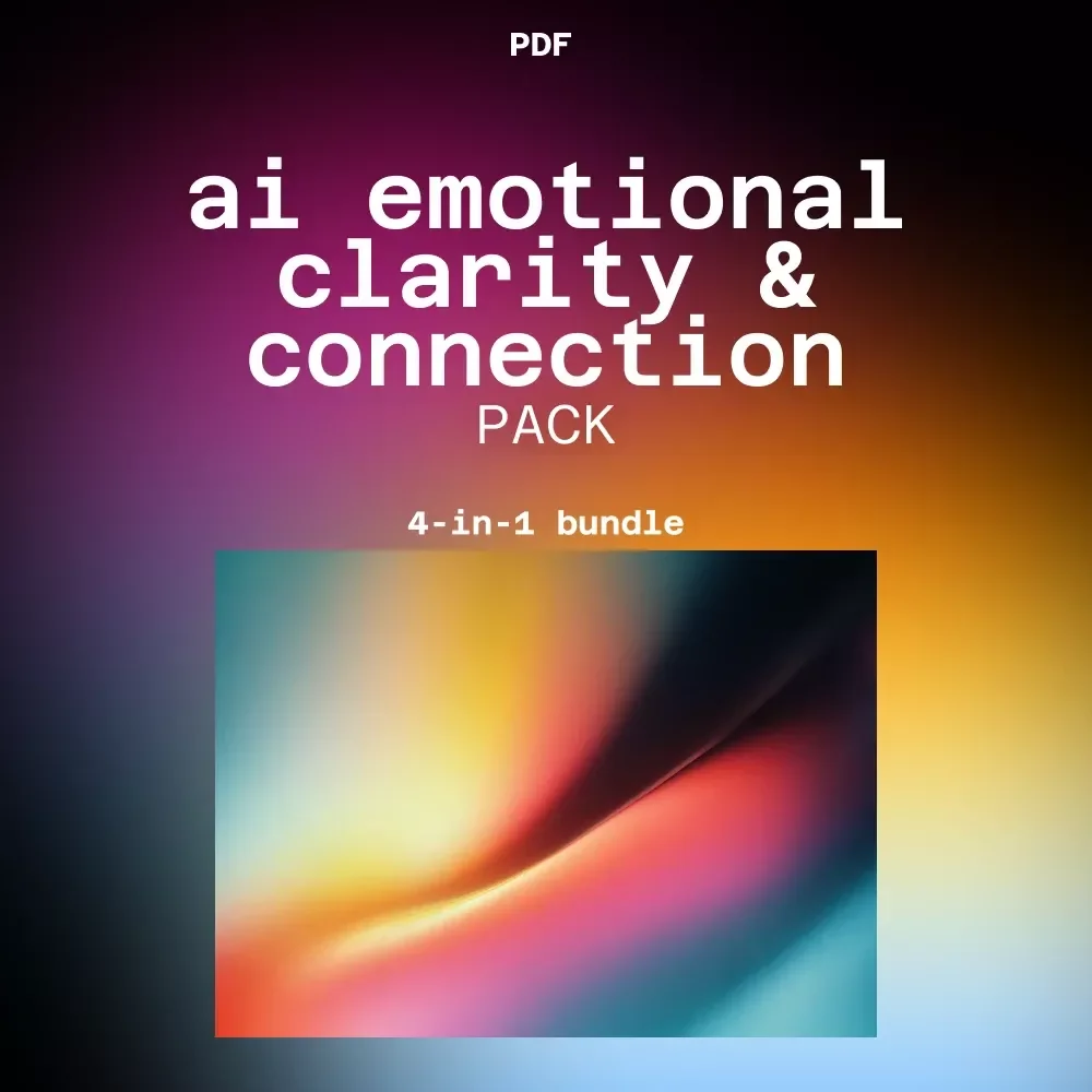 AI Emotional Clarity & Connection Pack | ai help for emotional and relationship guidance — video