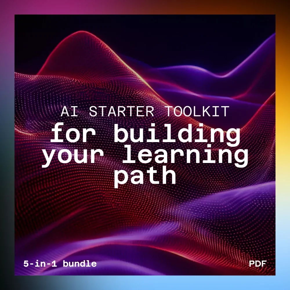 AI Starter Toolkit for Building Your Learning Path | building a simple ai learning path — video