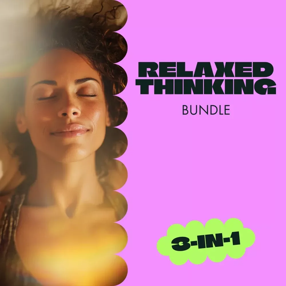 Relaxed Thinking Pack for Everyday Life - 3-in-1 Bundle of Mind Relaxation Guides, eBooks & Checklists — video