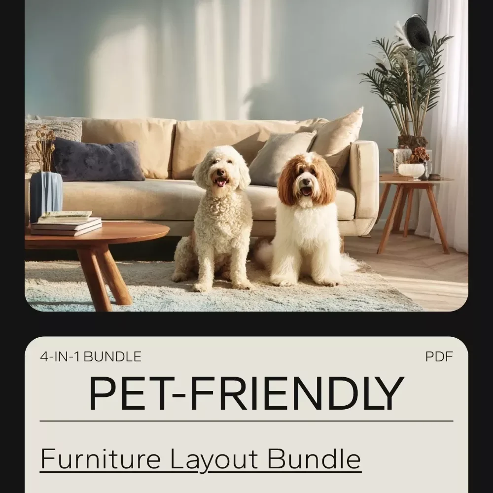 Pet-Friendly Furniture Layout Bundle: Guides, eBooks & Checklists for Organizing with Pets — video