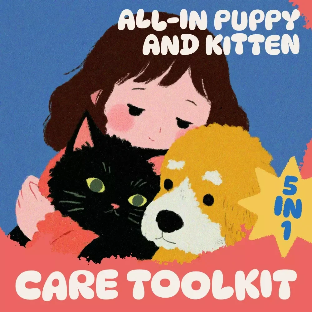 All-In Puppy and Kitten Care Toolkit - 5-in-1 Bundle for Pet Parents — video