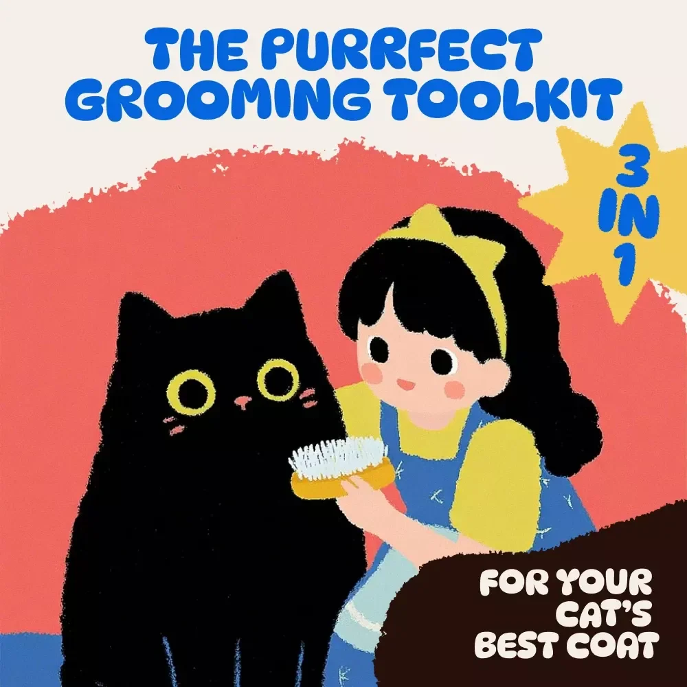 The Purrfect Grooming Toolkit for Your Cat’s Best Coat – 3-in-1 Digital Download Bundle — video
