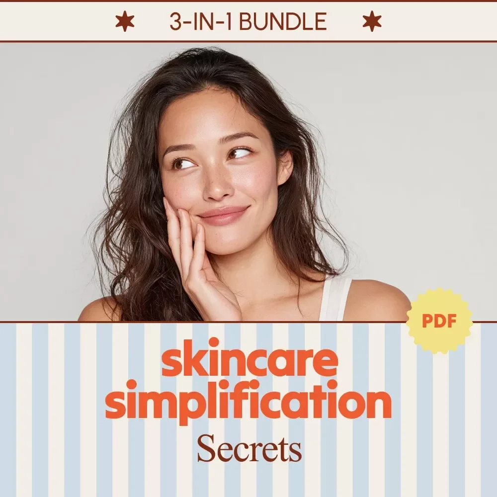 Skincare Simplification Secrets Pack | 3-in-1 Bundle + What Skincare Steps to Skip — video