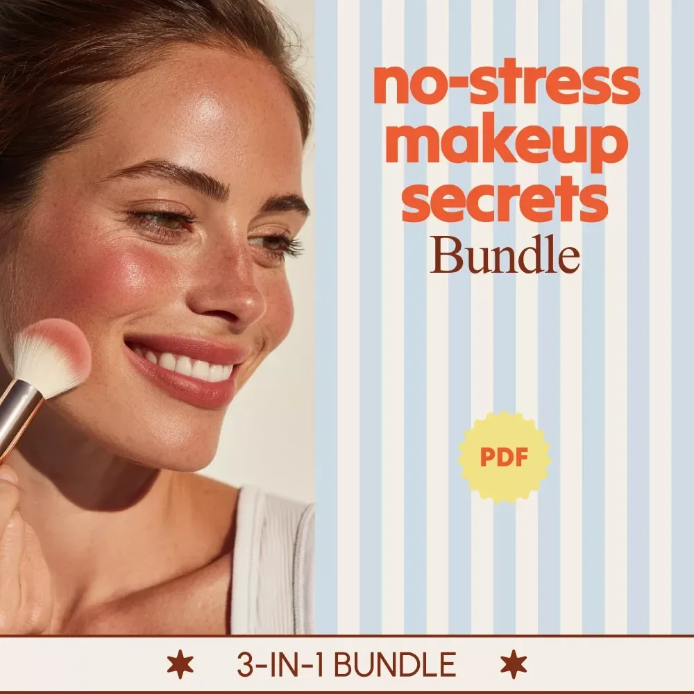 No-Stress Makeup Secrets Bundle | Easy Makeup Ideas 3-in-1 Makeup Guides — video