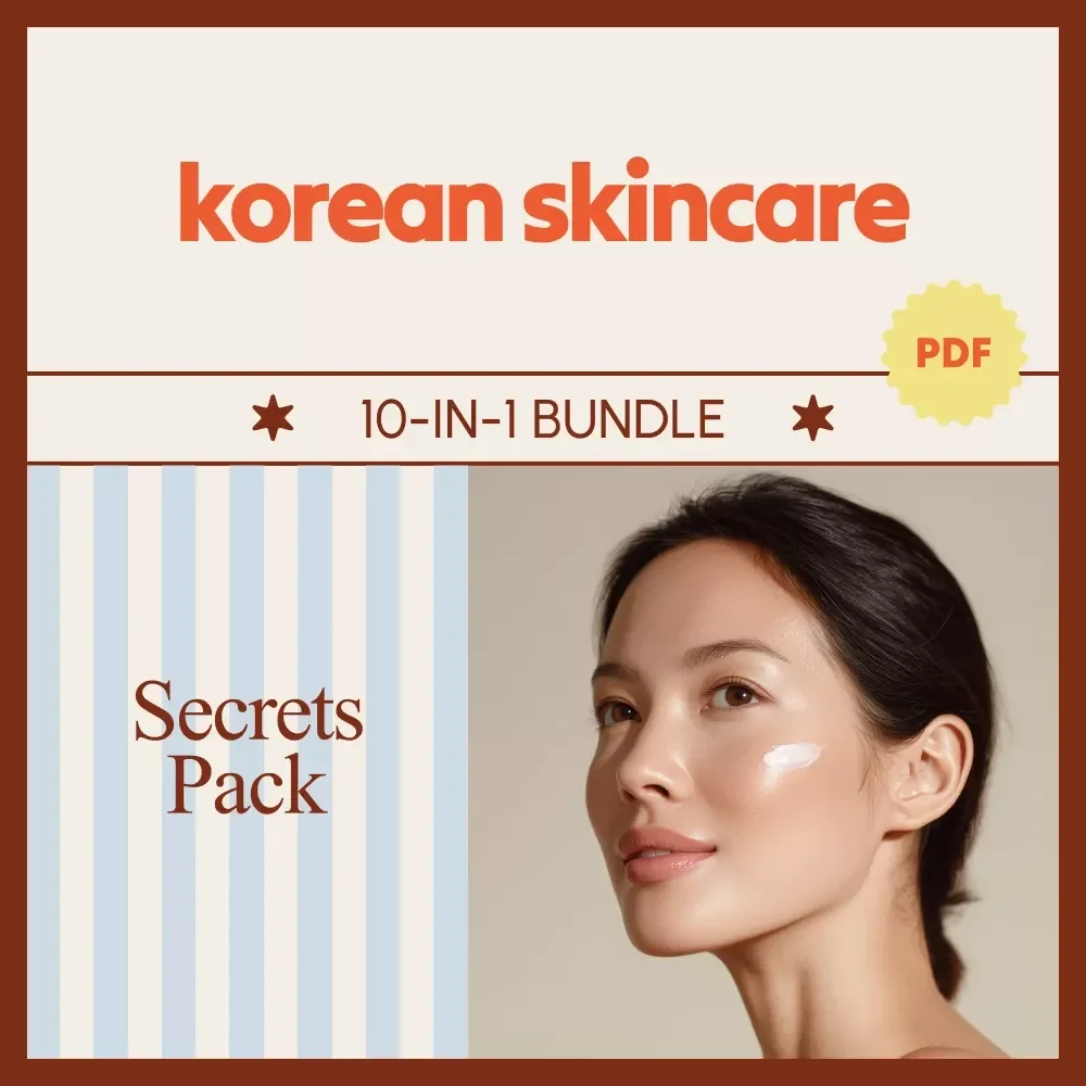 Korean Skincare Secrets Pack – 10-in-1 Digital Bundle | korean skincare Guides, Checklists & eBooks for Glass Skin Glow — video