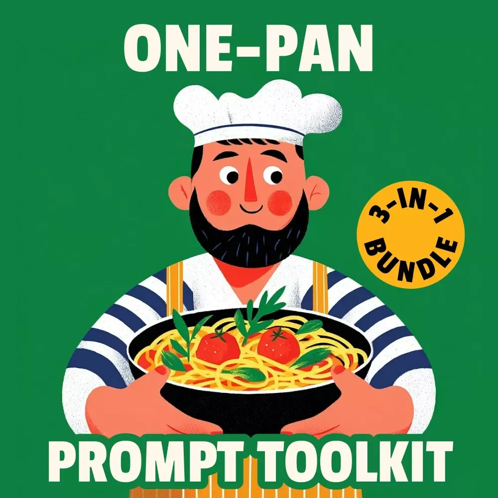 One-Pan Prompt Toolkit for ChatGPT: 3-in-1 Bundle for Easy One-Pan Recipes — video
