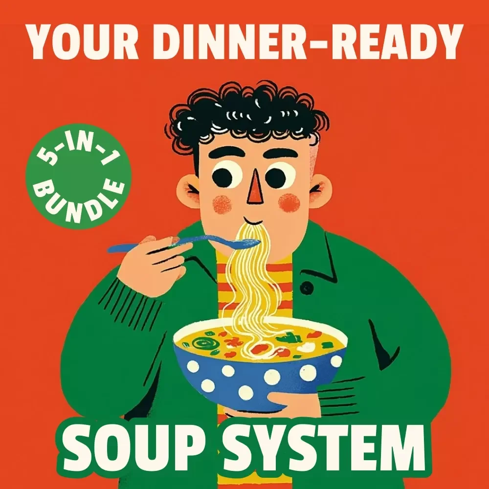 Your Dinner-Ready Soup System – 5-in-1 Cozy Soup Digital Bundle | Quick and Tasty Vegetable Soup, Chicken Noodle & More | Easy Homemade & quick soup recipes for dinner — video