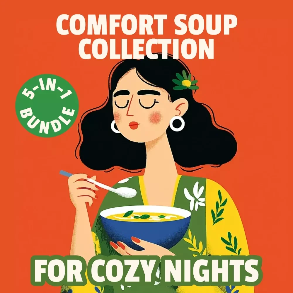 Comfort Soup Collection for Cozy Nights – 5-in-1 Digital Bundle | The Best Guide to Tomato Soup, The Chicken Noodle Soup Guide, Cozy International Comfort-Food Fusion Checklist, Cozy Soups Made Simple & Cozy Spoonfuls | popular soup recipes — video