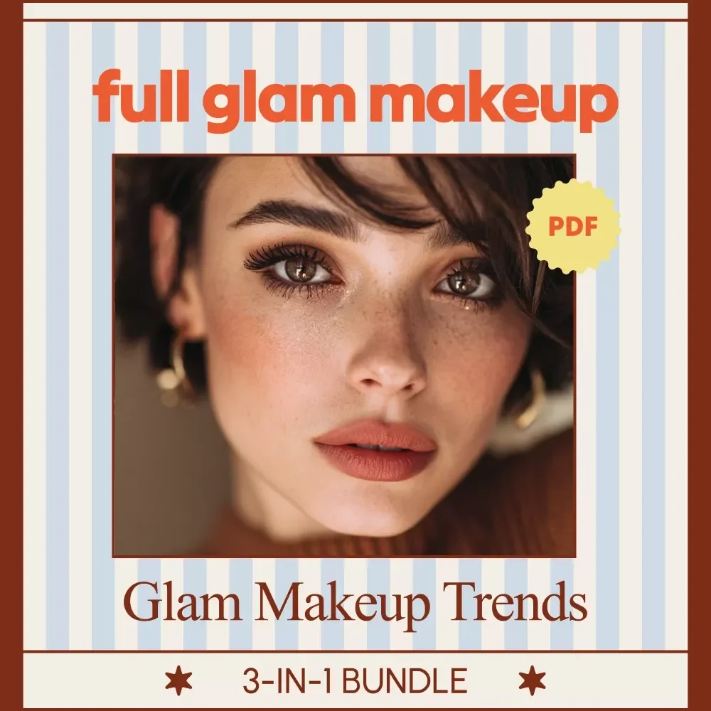 Full Glam Makeup Bundle | Full Glam Makeup Trends 3-in-1 Digital Guides — video