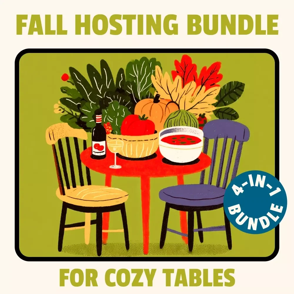 Fall Hosting Bundle for Cozy Tables: 4-in-1 Digital Download Guide & Checklist — video