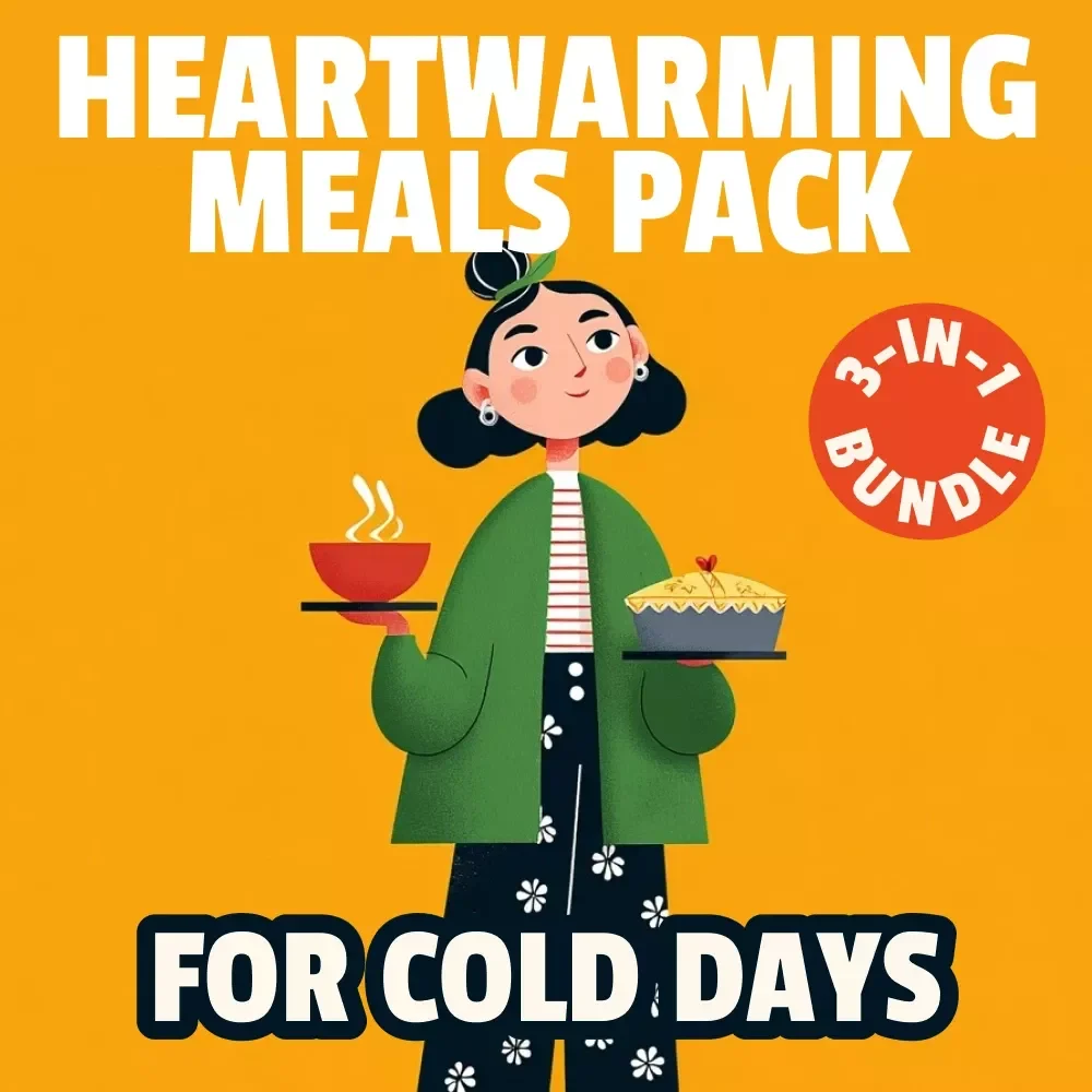 Heartwarming Meals Pack for Cold Days: Cozy Desserts, Stews, & Warm Meals Checklist — video