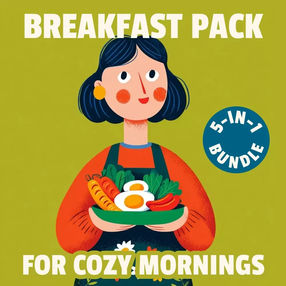 Comfort Breakfast Pack for Cozy Mornings - 5-in-1 Digital Bundle of Comfort Breakfast Recipes — video
