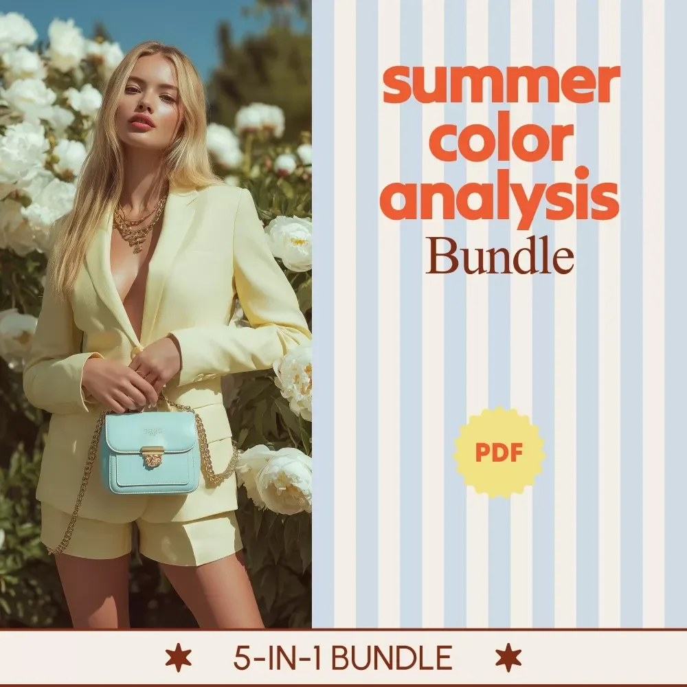 Summer Color Analysis Bundle | 5-in-1 Summer Season Color Analysis Guides — video