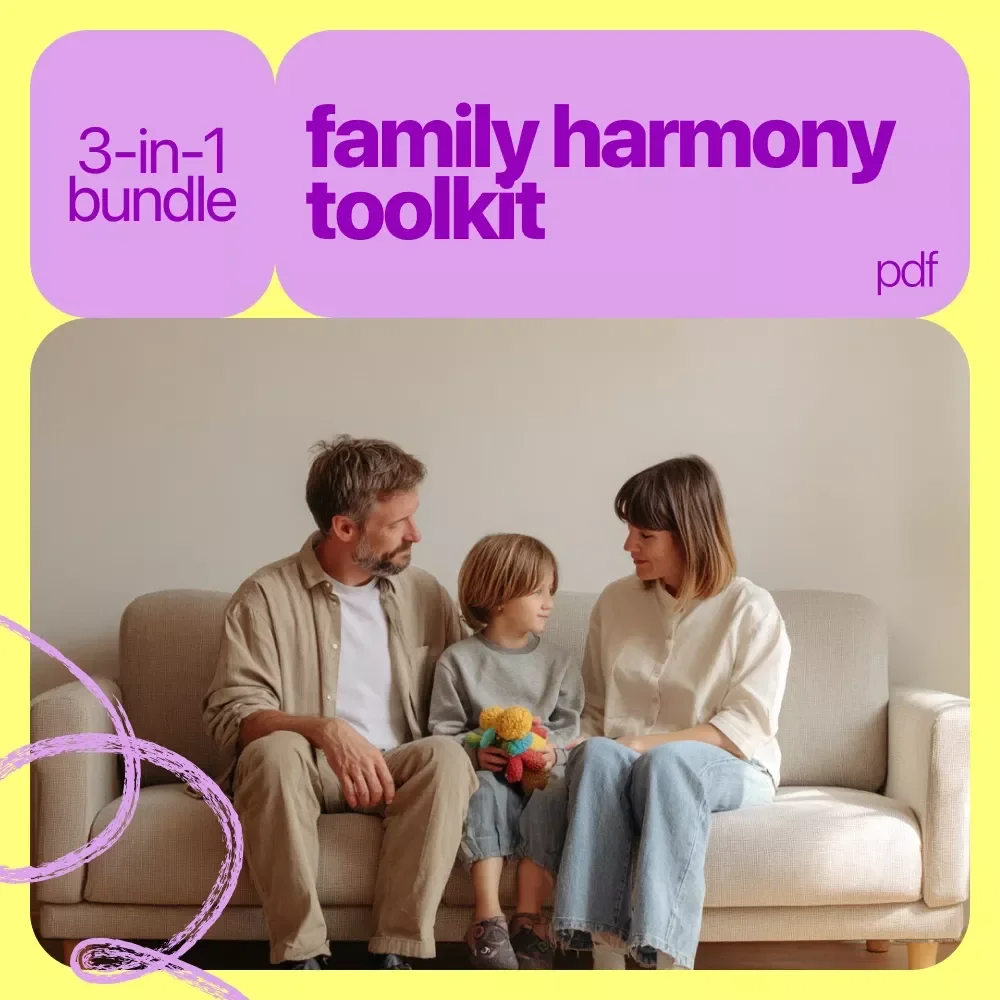 Family Harmony Toolkit: Conflict Resolution Strategies for Stronger Family Bonds - 3-in-1 Digital Bundle — video