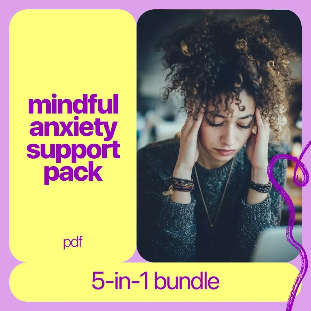 Mindful Anxiety Support Pack: 5-in-1 Bundle for Stress Relief & Emotional Intelligence — video