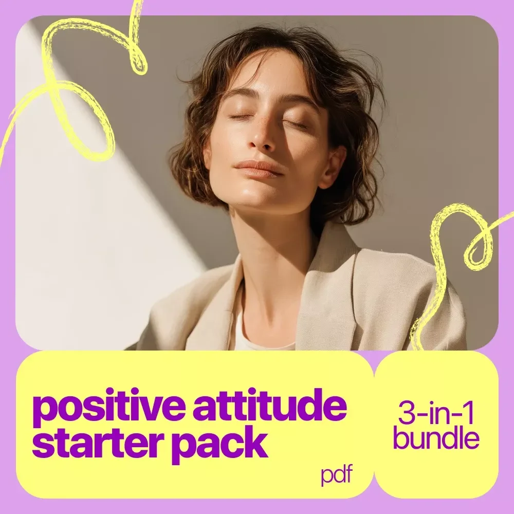Positive Attitude Starter Pack | 3-in-1 Digital Bundle – Bright Side Living: A Simple Guide to Building a Positive Attitude + Your Bright Mindset Kickstart Checklist + 30 Days to Brighter Thinking — video