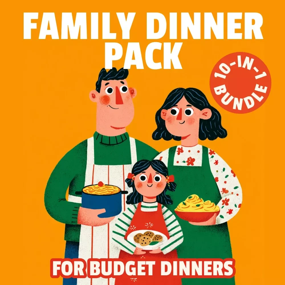 Family Dinner Pack for Budget Dinners - 10-in-1 Bundle of Cozy Family Meal Ideas — video