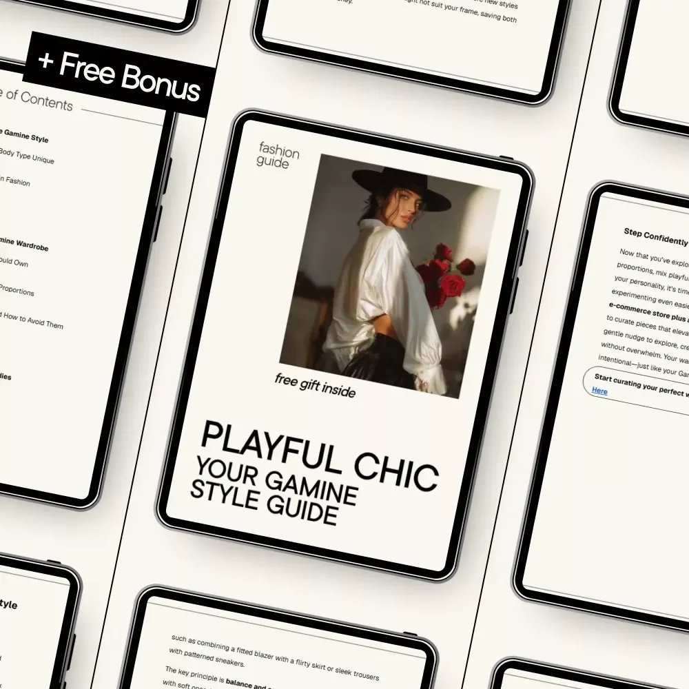 Playful Chic: Your Gamine Style Guide - Gamine Kibbe Outfit Ideas, Fashion Guide & Digital Download — video