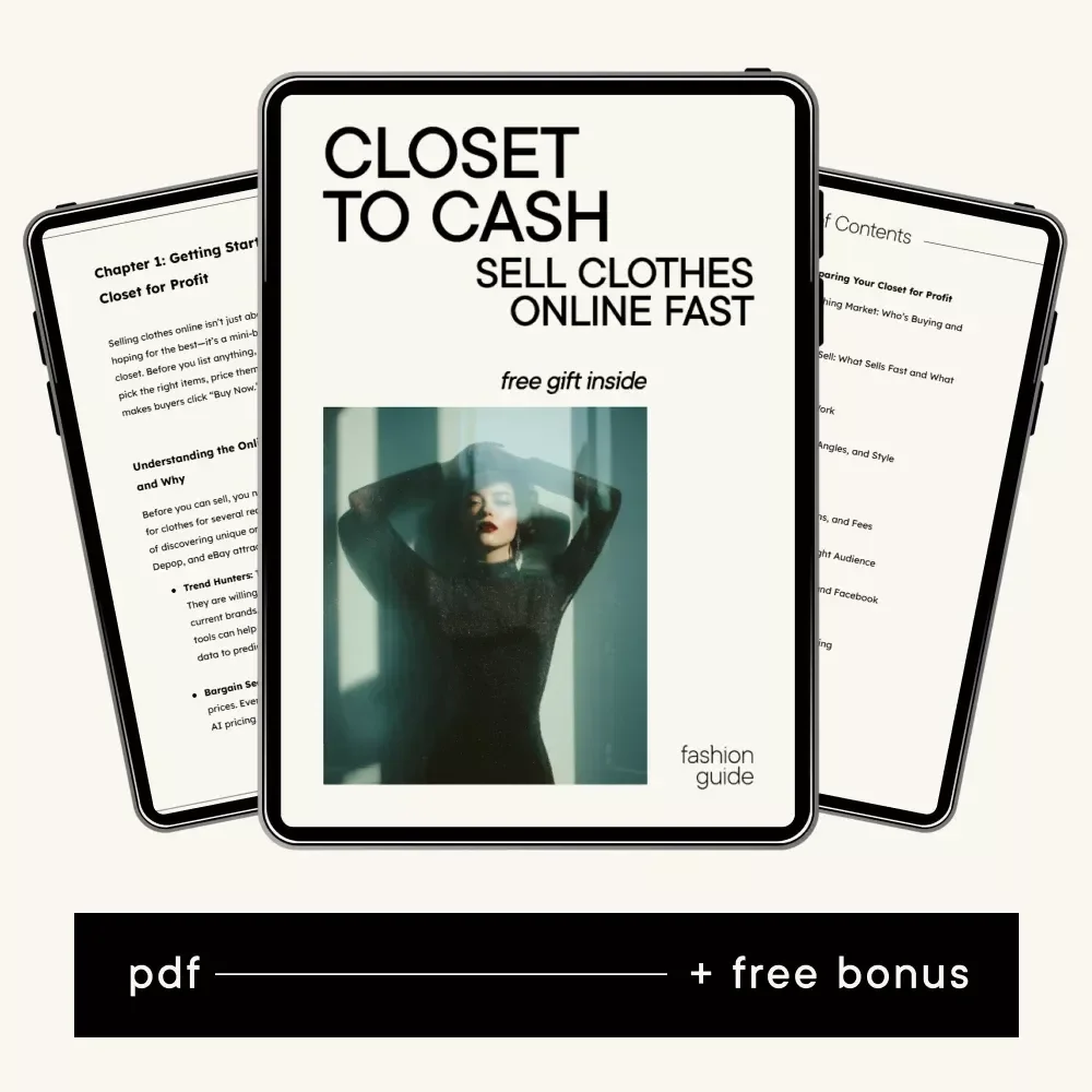 Closet to Cash: Sell Clothes Online Fast – The Ultimate Guide for Turning Your Closet into Profit — video