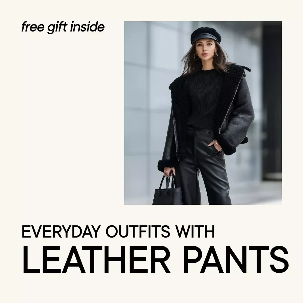 Everyday Outfits with Leather Pants: Casual, Chic, and Versatile Styling Guide — video