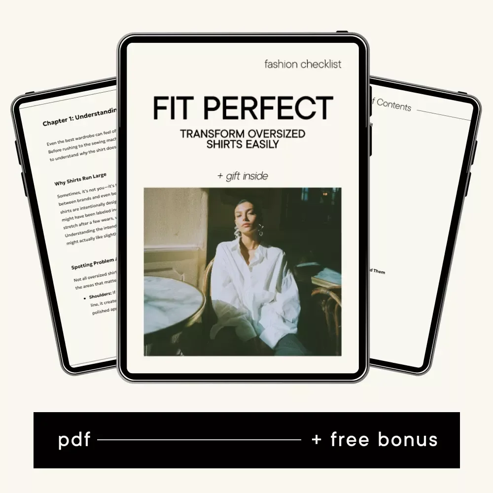 Fit Perfect: Transform Oversized Shirts Easily - A Step-by-Step Guide to Altering and Styling Too-Big Shirts — video