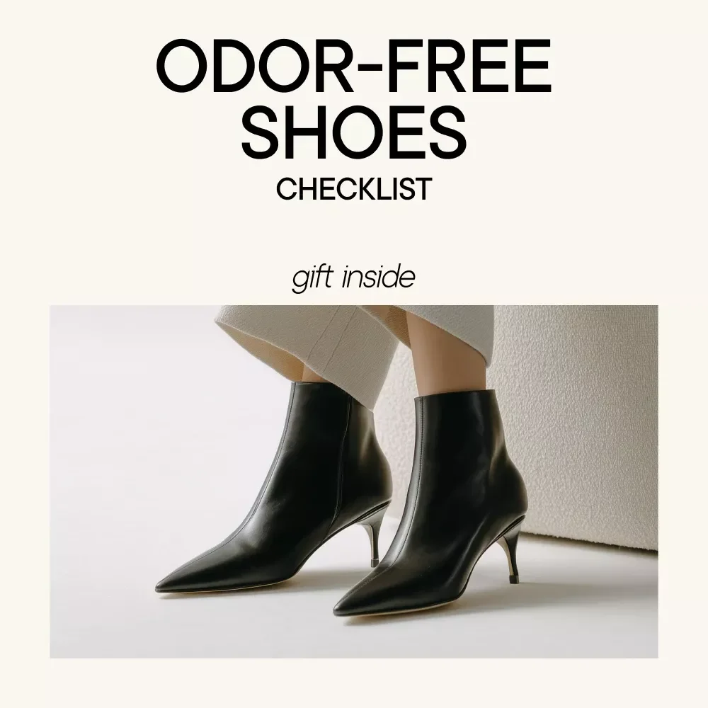 Odor-Free Shoes Checklist | Easy Guide on How to Remove Odor from Shoes Naturally | Printable Shoe Care Checklist — video