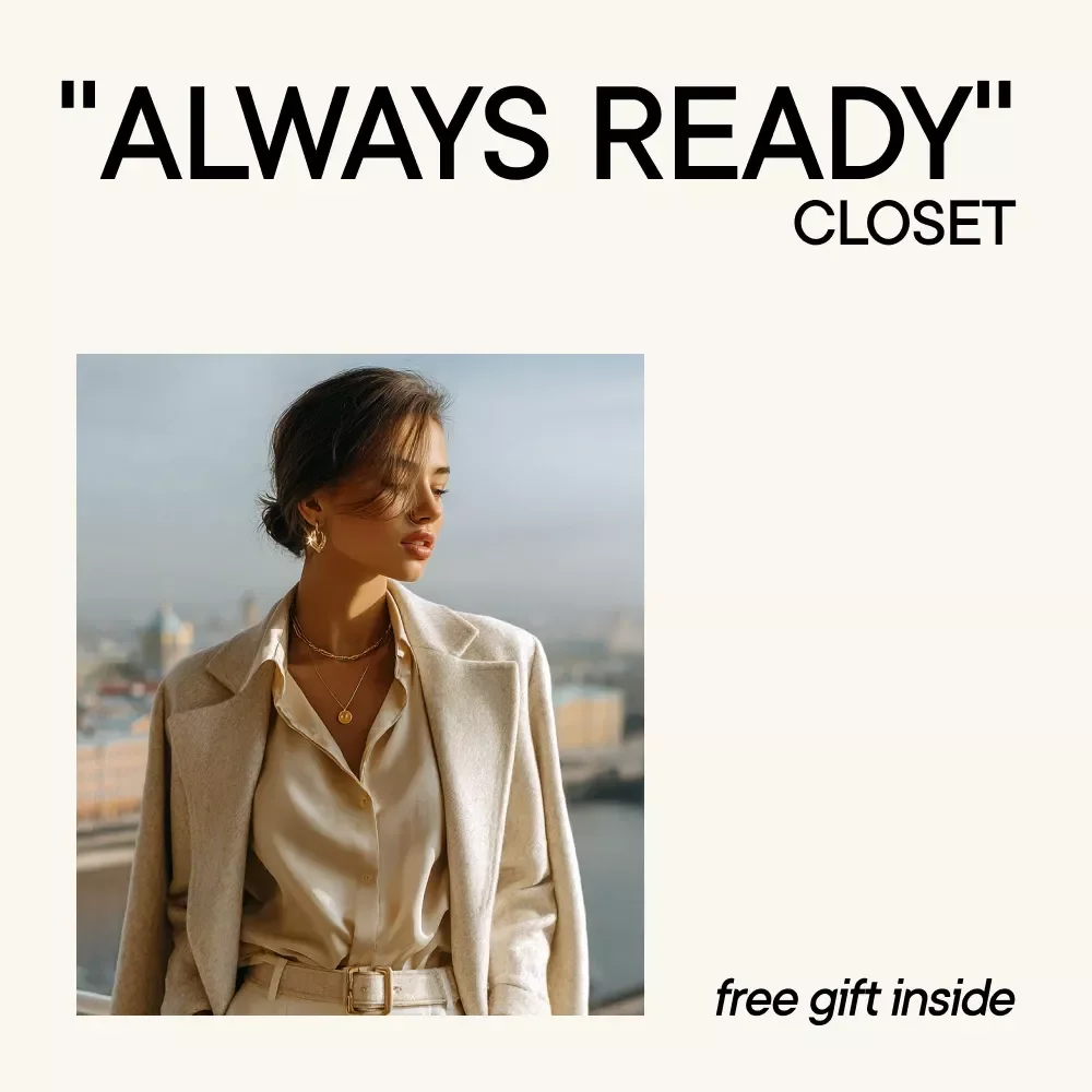 The “Always Ready” Closet – Digital Checklist | 10 wardrobe essentials every woman needs | Effortless Everyday Style Guide — video