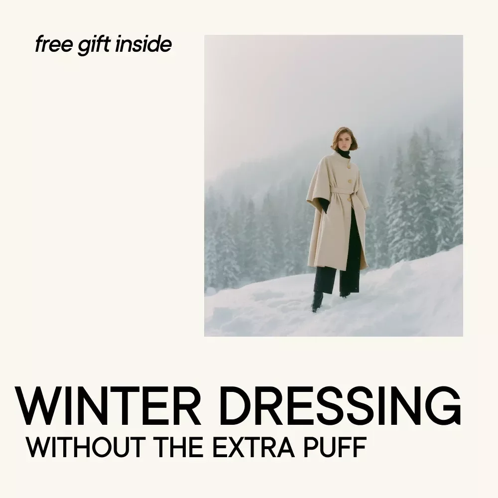 Winter Dressing Without the Extra Puff – Slim Winter Layering Guide, Minimalist Cold Weather Style eBook, How to Stay Warm Without Bulk, Digital Download — video