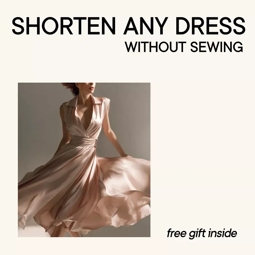 Shorten Any Dress Without Sewing - eBook Guide for Quick & Easy Dress Alterations — video