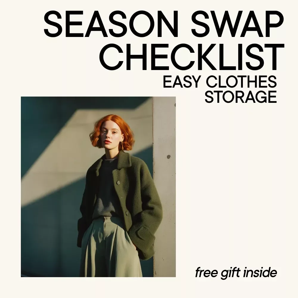 Season Swap Checklist: Easy Clothes Storage | Seasonal Wardrobe Organization Guide, Closet Declutter Planner, Digital Download — video