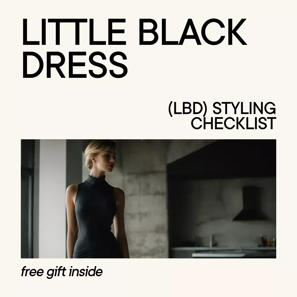 The Ultimate Little Black Dress (LBD) Styling Checklist | Chic Wardrobe Guide with Little Black Dress Styling Ideas | Instant Digital Download — video