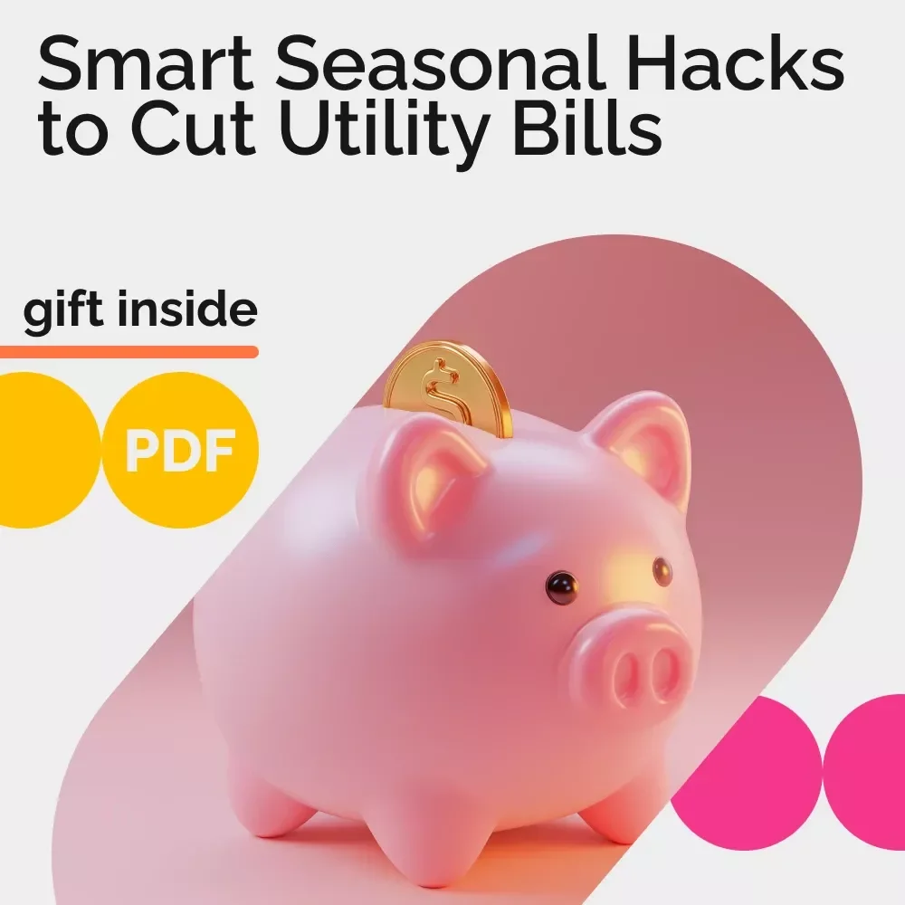 Smart Seasonal Hacks to Cut Utility Bills All Year Round | Money-Saving Home Efficiency Guide | Energy Tips eBook | Utility Bill Reduction Checklist | Eco-Friendly Digital Download — video