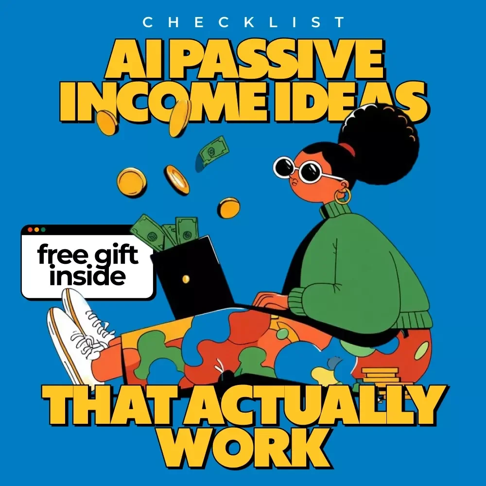 AI Passive Income Ideas That Actually Work | Digital Download Checklist, AI Side Hustle Guide, Online Business eBook, Automation Income Planner — video