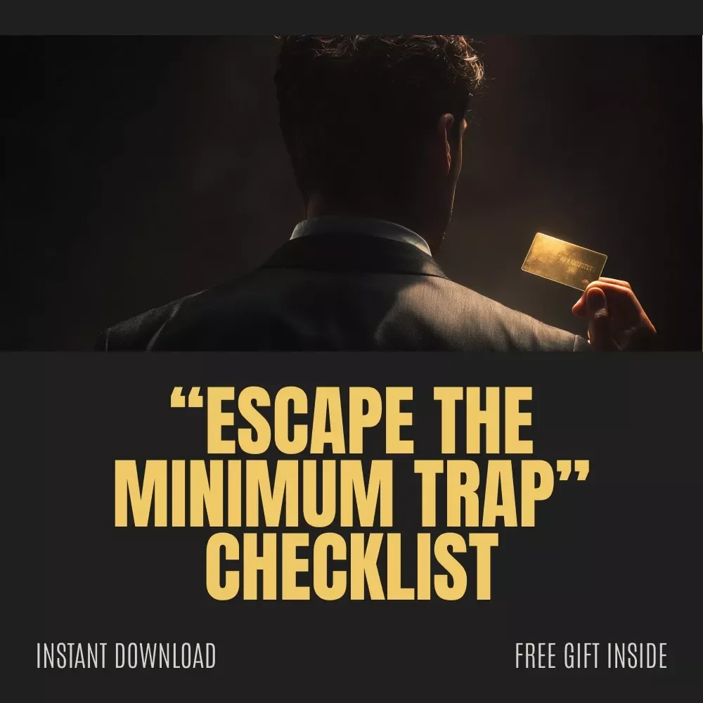 Escape the Minimum Trap Checklist | Debt Payoff Guide for mastering minimum payments, budgeting smarter, and accelerating financial freedom — video