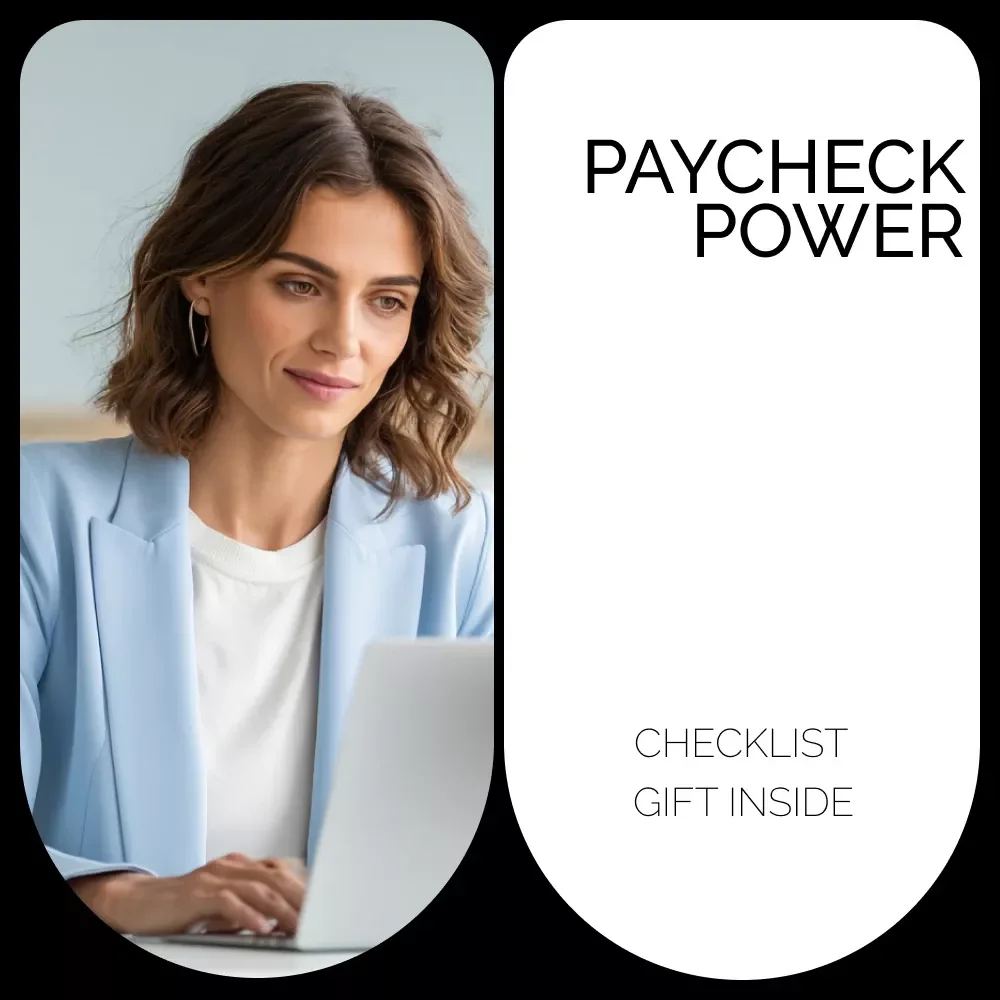 The Paycheck Power Checklist | Simple Ways to Save Money Every Pay Period | Digital Download Savings Planner, Budgeting Guide & Money Habits Tracker — video