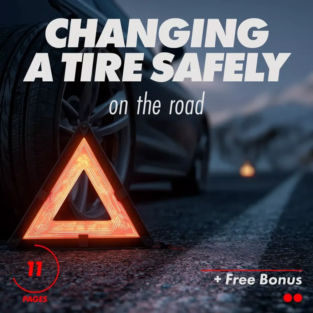 Changing a Tire Safely on the Road - A Step-by-Step Guide for Drivers — video