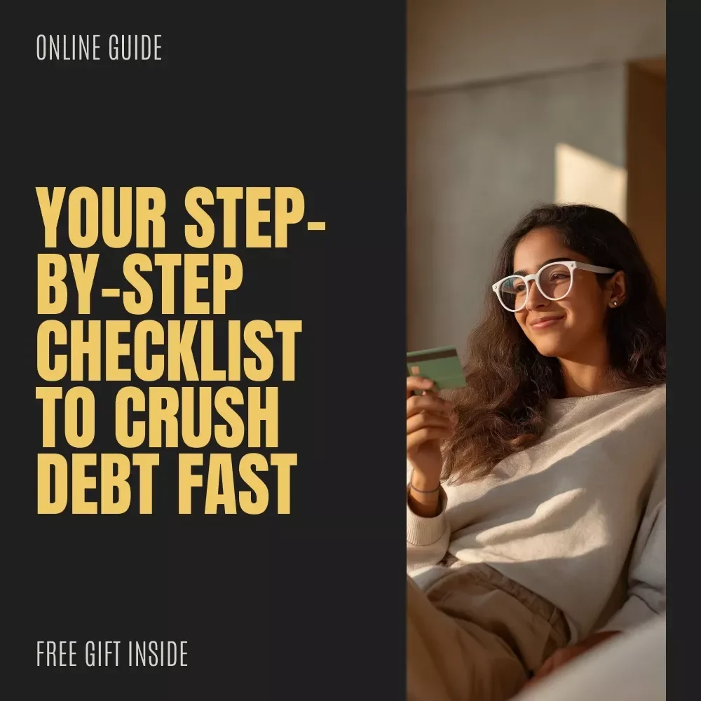 Your Step-by-Step Checklist to Crush Debt Fast | Printable Debt Repayment Plan Guide for Financial Freedom | Budgeting & Money Management Checklist — video