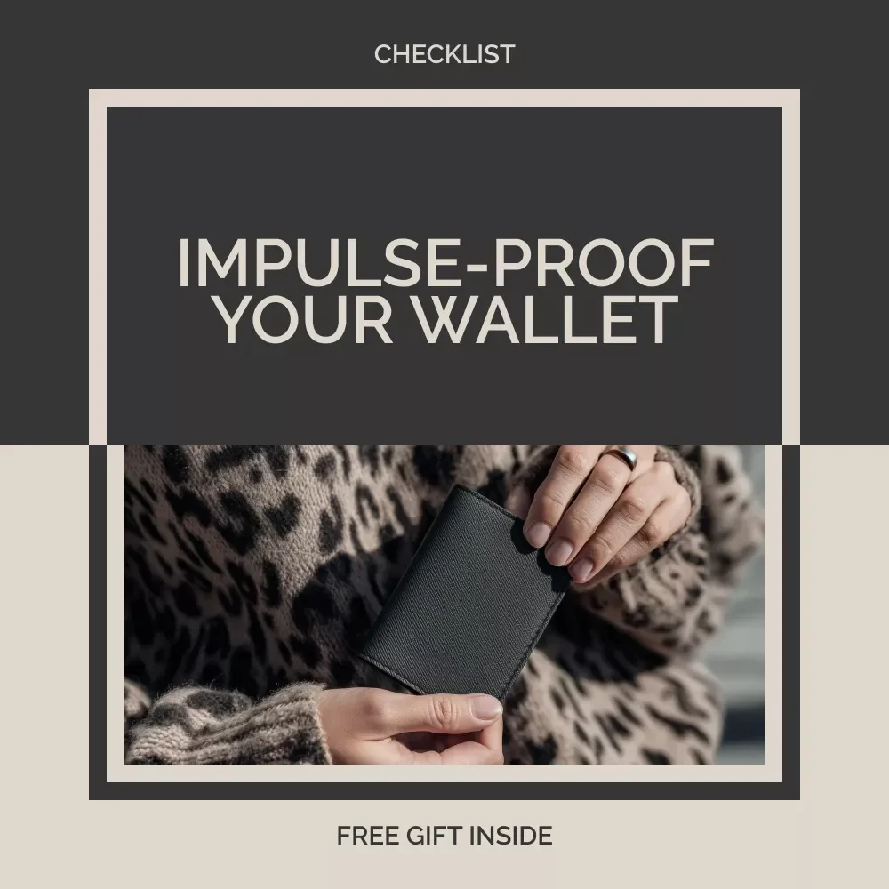 Impulse-Proof Your Wallet: The Self-Control Checklist | Digital Download for Mindful Spending | Build Better Habits with Impulse Control and Finances — video