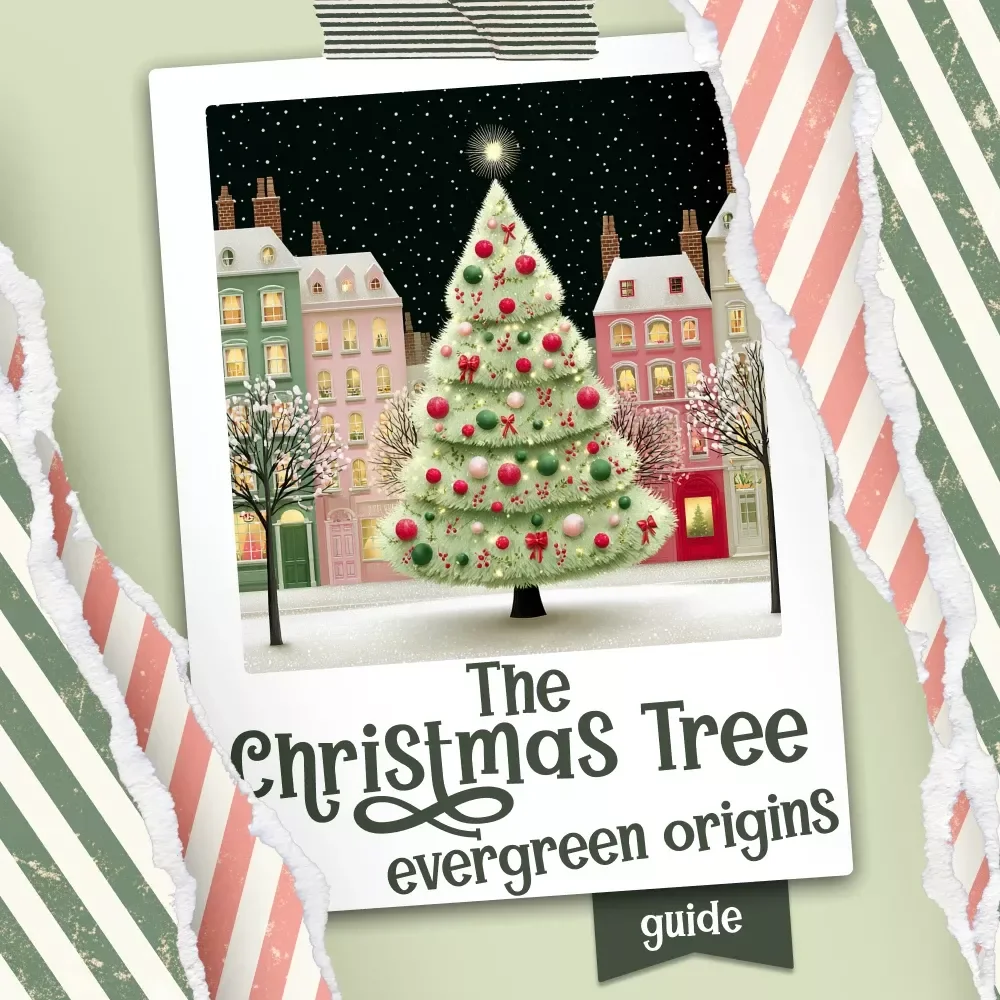 Evergreen Origins of the Christmas Tree | Historical Christmas Guide | Digital Download eBook on where did the christmas tree originate | Holiday Traditions & Winter Symbolism — video