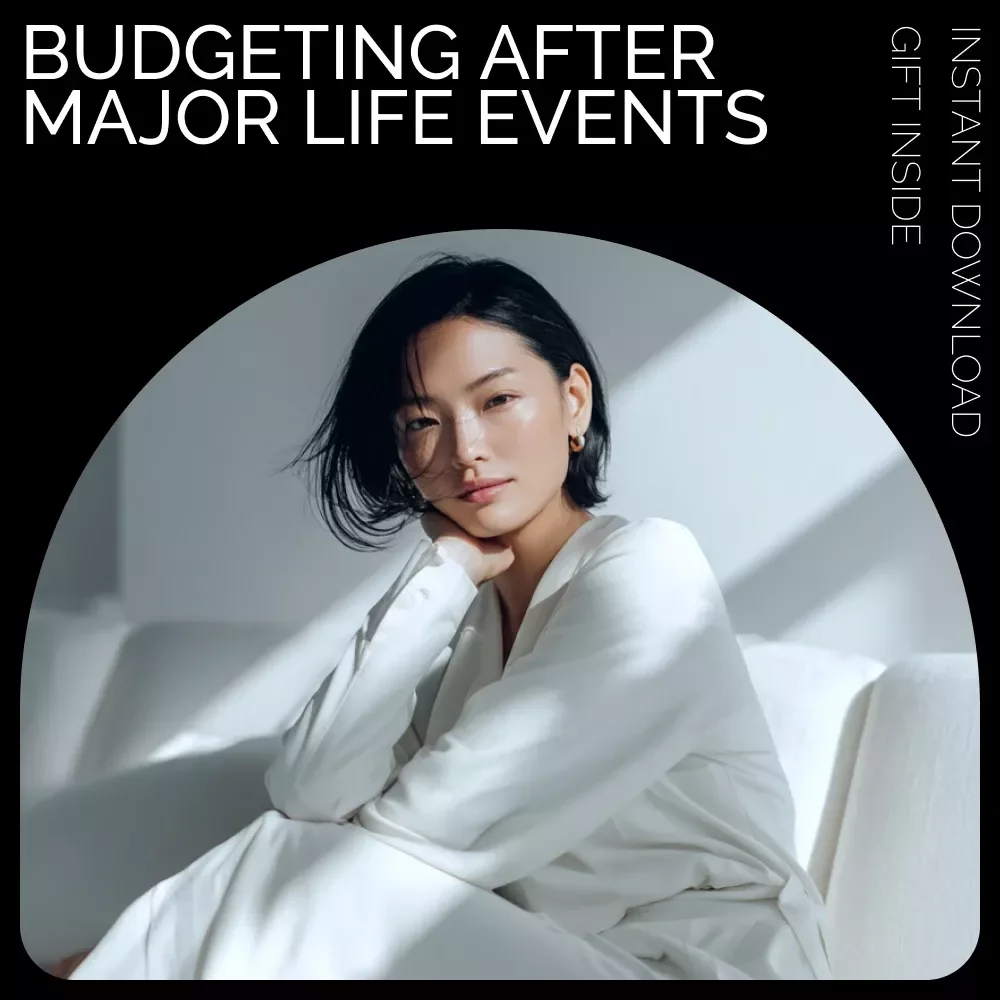 Rising from Change: Budgeting After Major Life Events | Ebook for How to budget after a major life change | Financial Reset Guide for Life Transitions — video