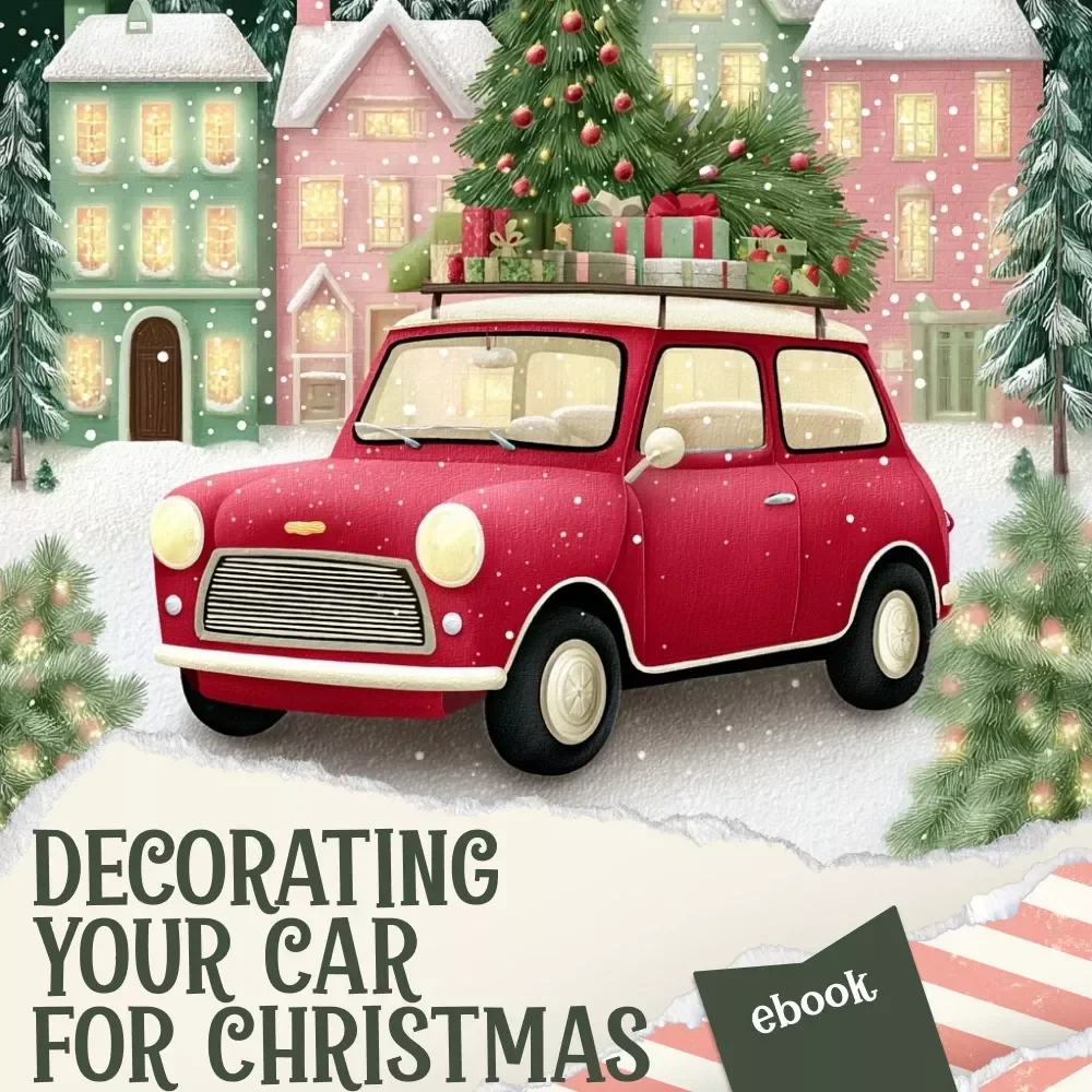 Decorating Your Car for Christmas | Festive Car Decor Guide, Holiday Car Decorating eBook, Christmas Auto Makeover Checklist, Digital Download — video