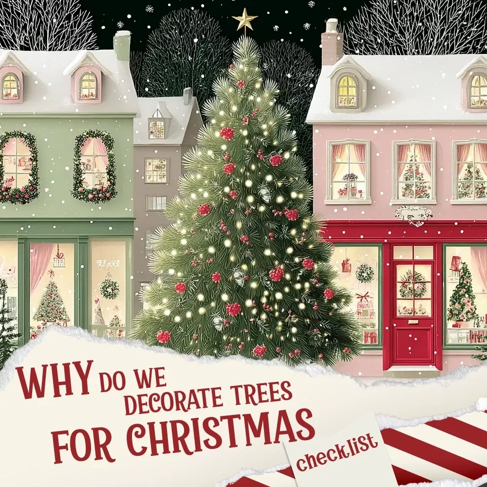 Why Do We Decorate Trees for Christmas | Printable Holiday Tradition Checklist | Learn Why We Decorate Christmas Trees | Family Christmas Activity Digital Download — video