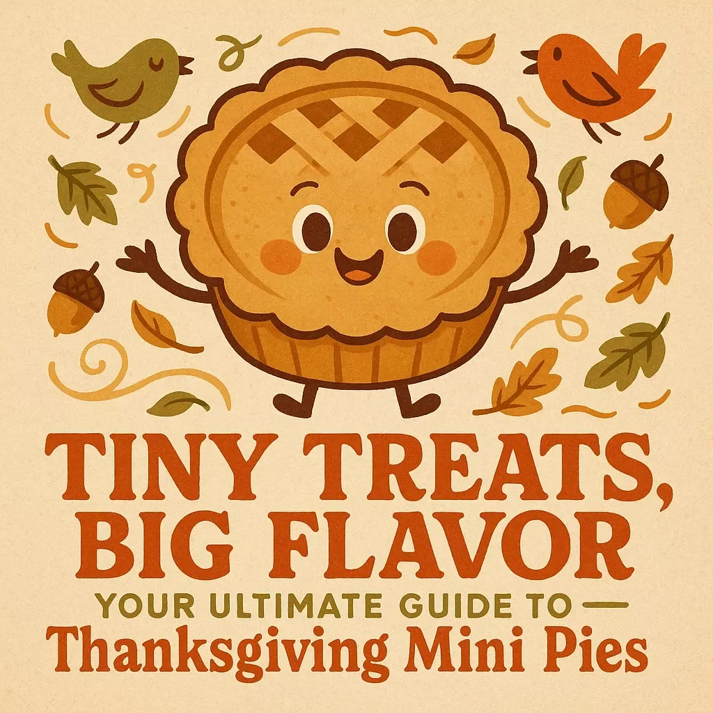 Tiny Treats, Big Flavor: Your Ultimate Guide to Thanksgiving Mini Pies | Mini Pie Recipes for Thanksgiving eBook | Digital Download Dessert Guide for Bakers & Holiday Hosts — video