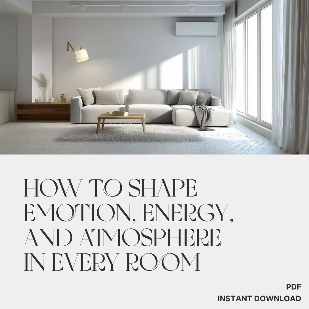 How to Shape Emotion, Energy, and Atmosphere in Every Room | Home Mood Design eBook | Interior Design Psychology | How to Set Different Moods in Rooms | Digital Download Guide — video